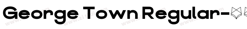 George Town Regular字体转换 George Town Regular字体转换